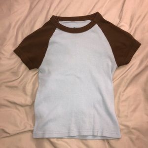 Brandy Melville Bella Ribbed Top